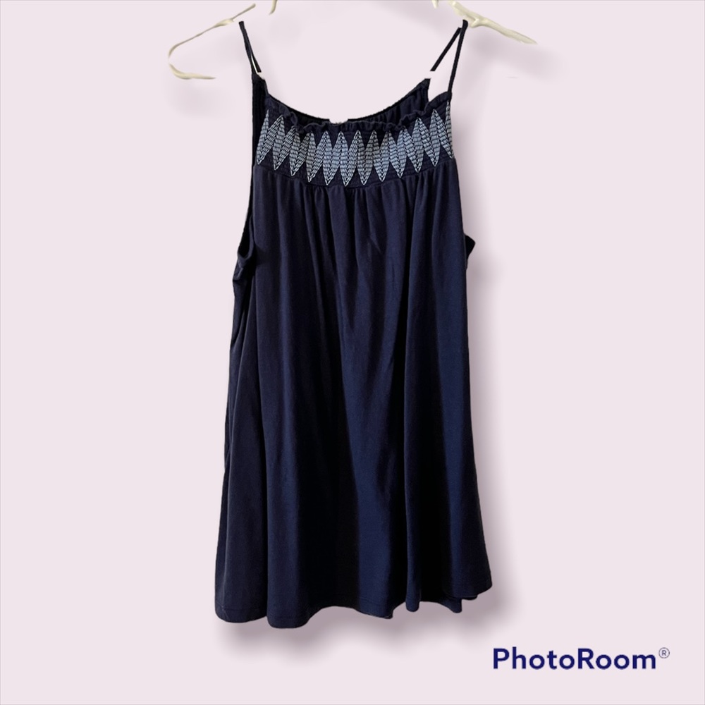 Navy Summer Tank Top